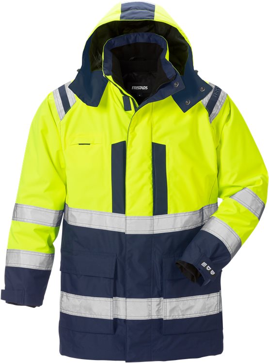 Fristads High vis Airtech 3-in-1 parka (Geel/Navy)