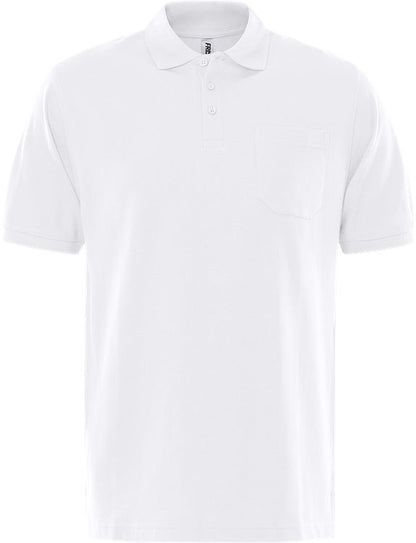 Fristads Acode heavy poloshirt 1721 PIQ (Wit)