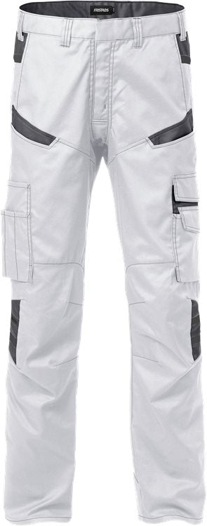 Fristads Broek 2552 STFP (Wit/Grijs)