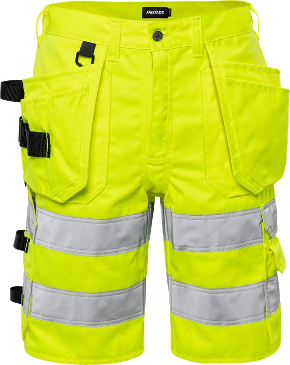 Fristads High vis korte broek CL.2 2028 PLU (Geel)
