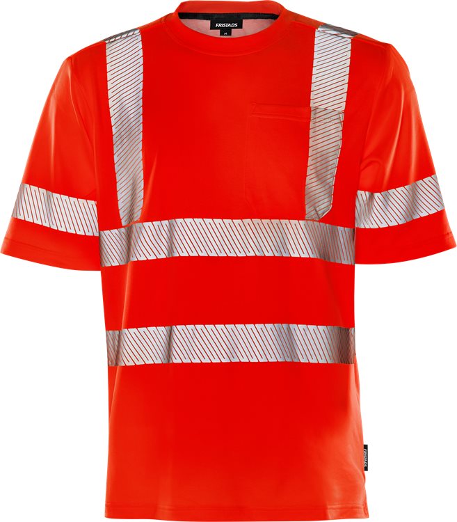Fristads High vis T-shirt CL.3 7407 THV (Rood)