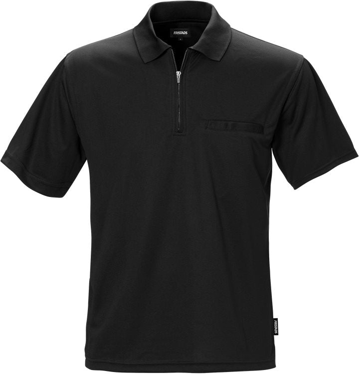 Fristads Coolmax poloshirt 718 PF (Zwart)
