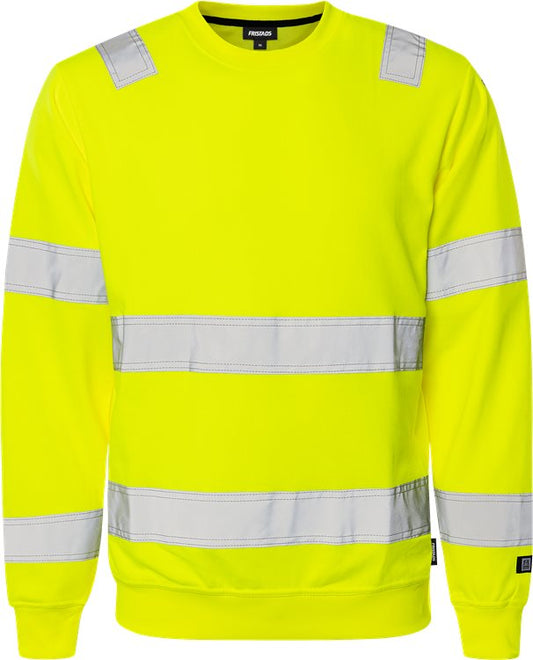 Fristads High vis sweatshirt CL.3 7446 SHV (Geel)