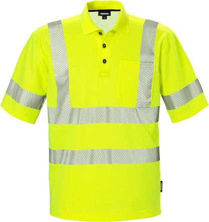 Fristads High vis poloshirt CL.3 7406 PHV (Geel)