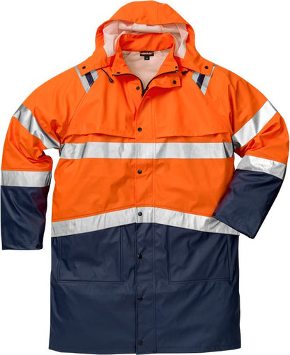 Fristads High vis regenjack CL.3 4634 RS (Oranje/Navy)