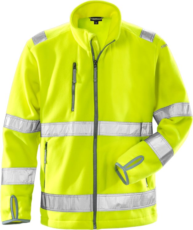 Fristads High vis fleecejack CL.3 4400 FE (Geel)