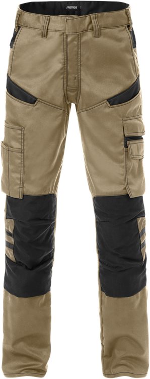 Fristads Broek 2555 STFP (Khaki/Zwart)