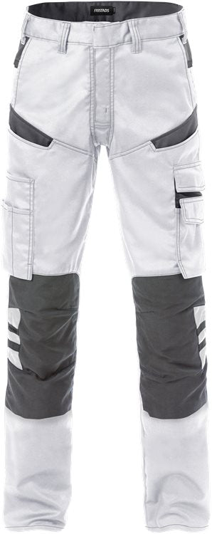 Fristads Broek 2555 STFP (Wit/Grijs)