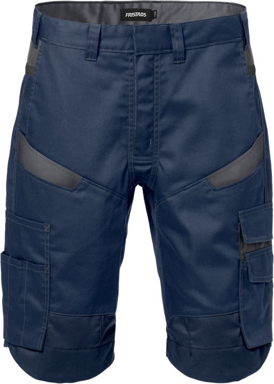 Fristads Korte broek 2562 STFP (Navy/Grijs)