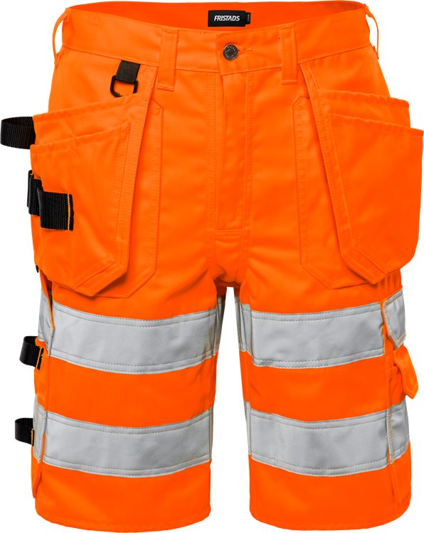 Fristads High vis korte broek CL.2 2028 PLU (Oranje)