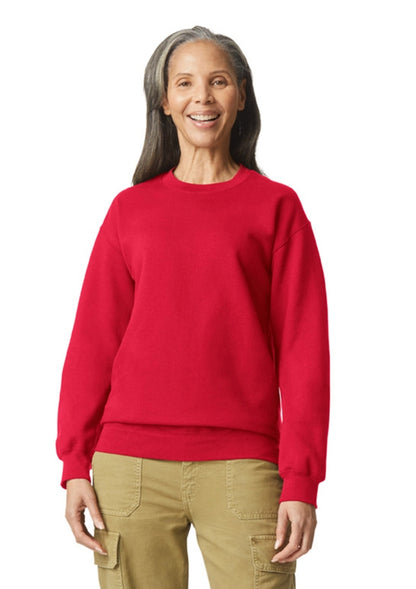 Gildan Sweater Cneck Softstyle unisex (40 Red)