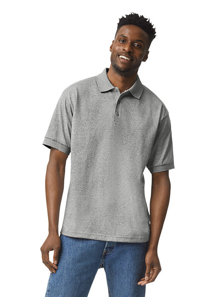 Gildan Polo Dryblend Jersey SS (CG7 Sports Grey)