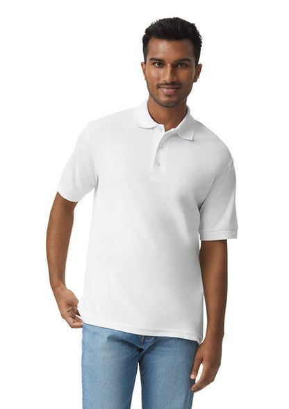 Gildan Polo Dryblend Jersey SS (000 White)