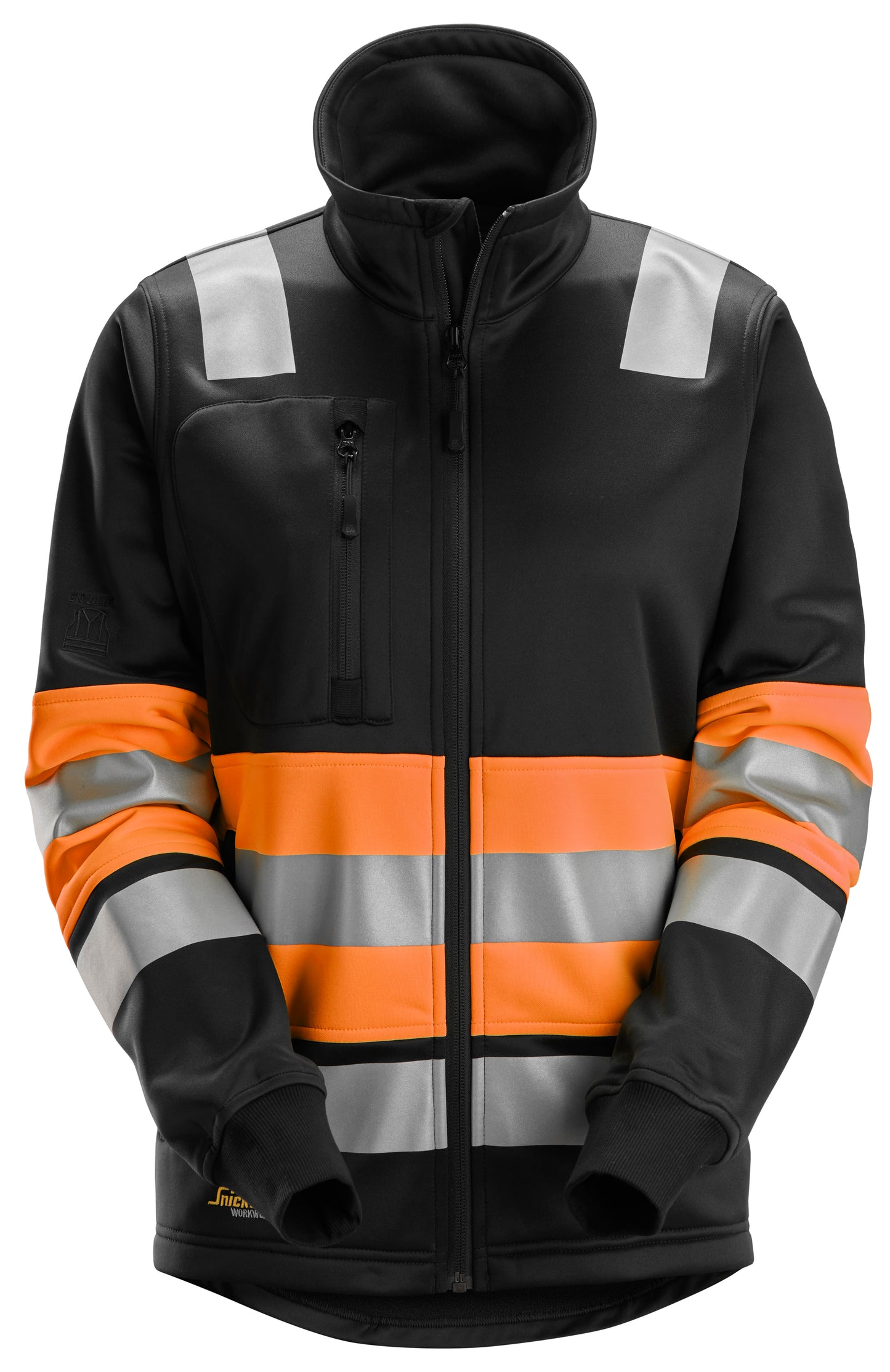 Snickers High-Vis KL1 Damesjack met Volledige Rits 8077