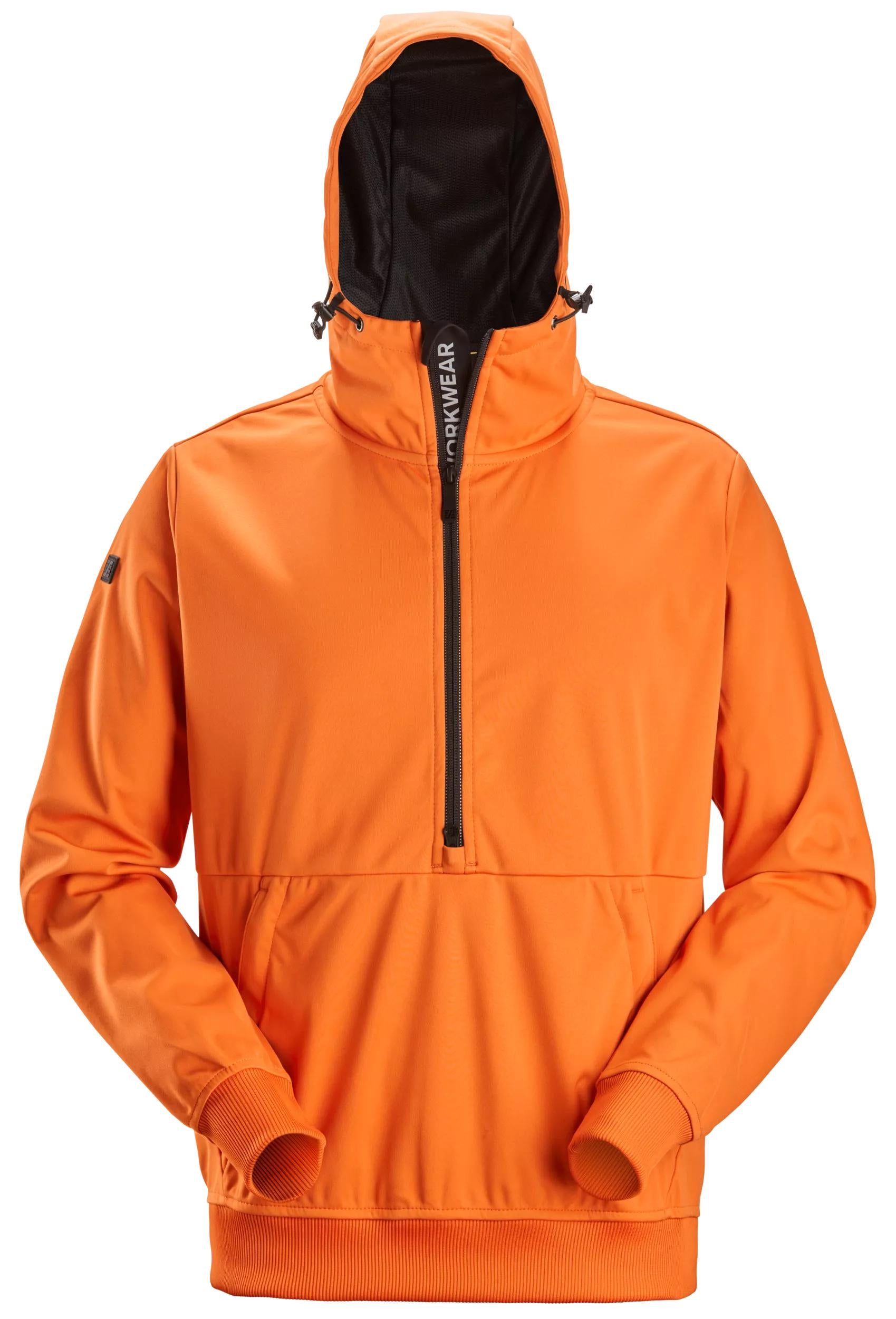 Snickers Flexiwork Windblocker Stretch Hoodie Met Halve Rits 8400