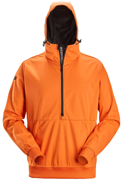 Snickers Flexiwork Windblocker Stretch Hoodie Met Halve Rits 8400