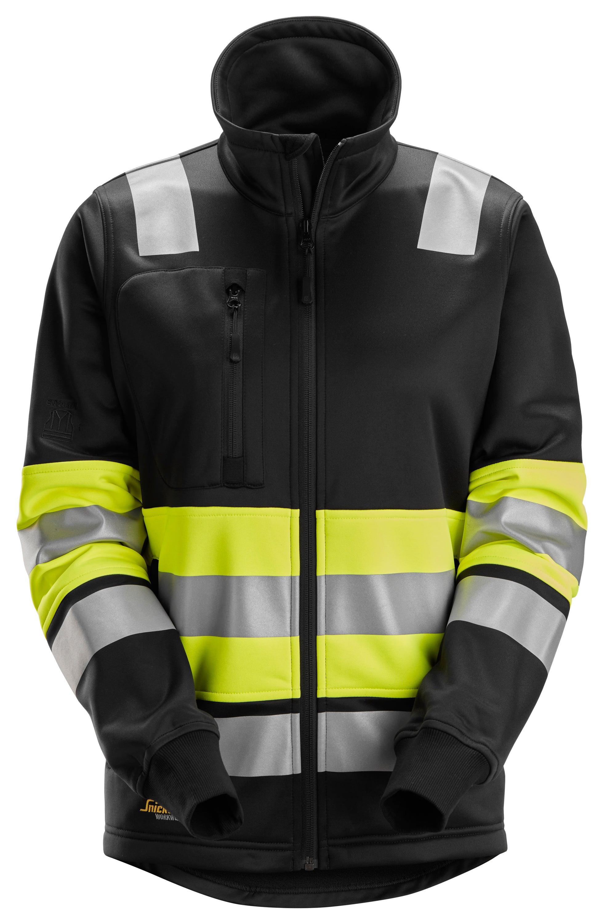 Snickers High-Vis KL1 Damesjack met Volledige Rits 8077