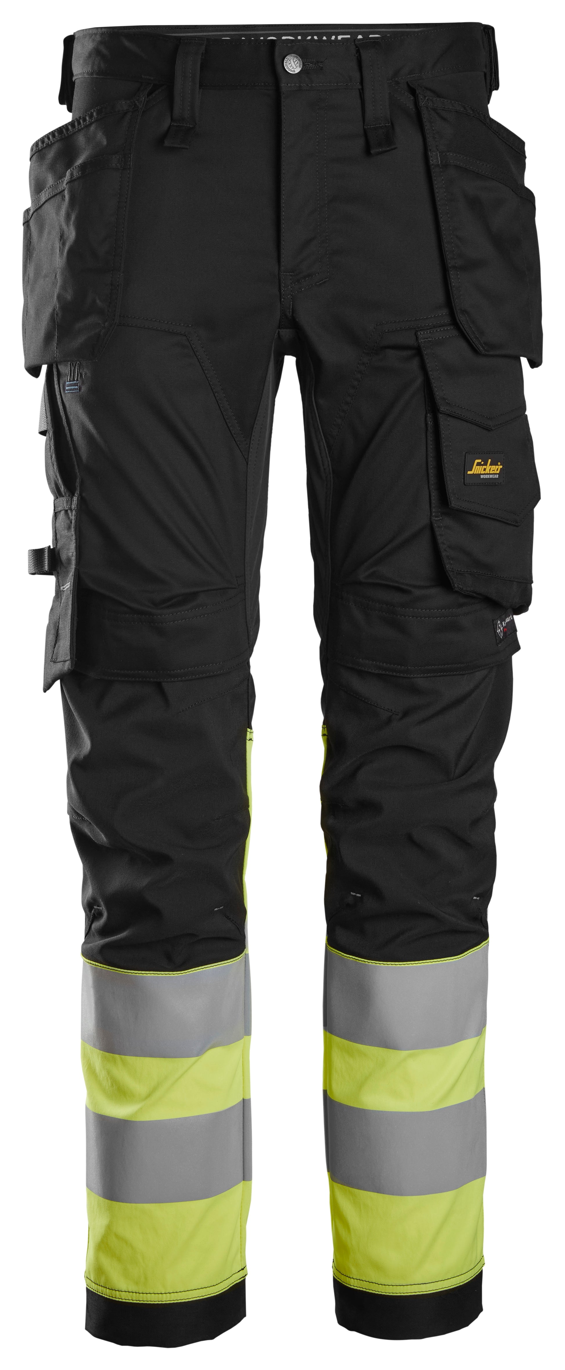 Snickers High-Vis KL1 Stretchbroek met holsterzakken 6234