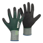6 Paar OXXA Premium Eco E-Nature-Dry Cut C 52-060 handschoen Dubbel Latex