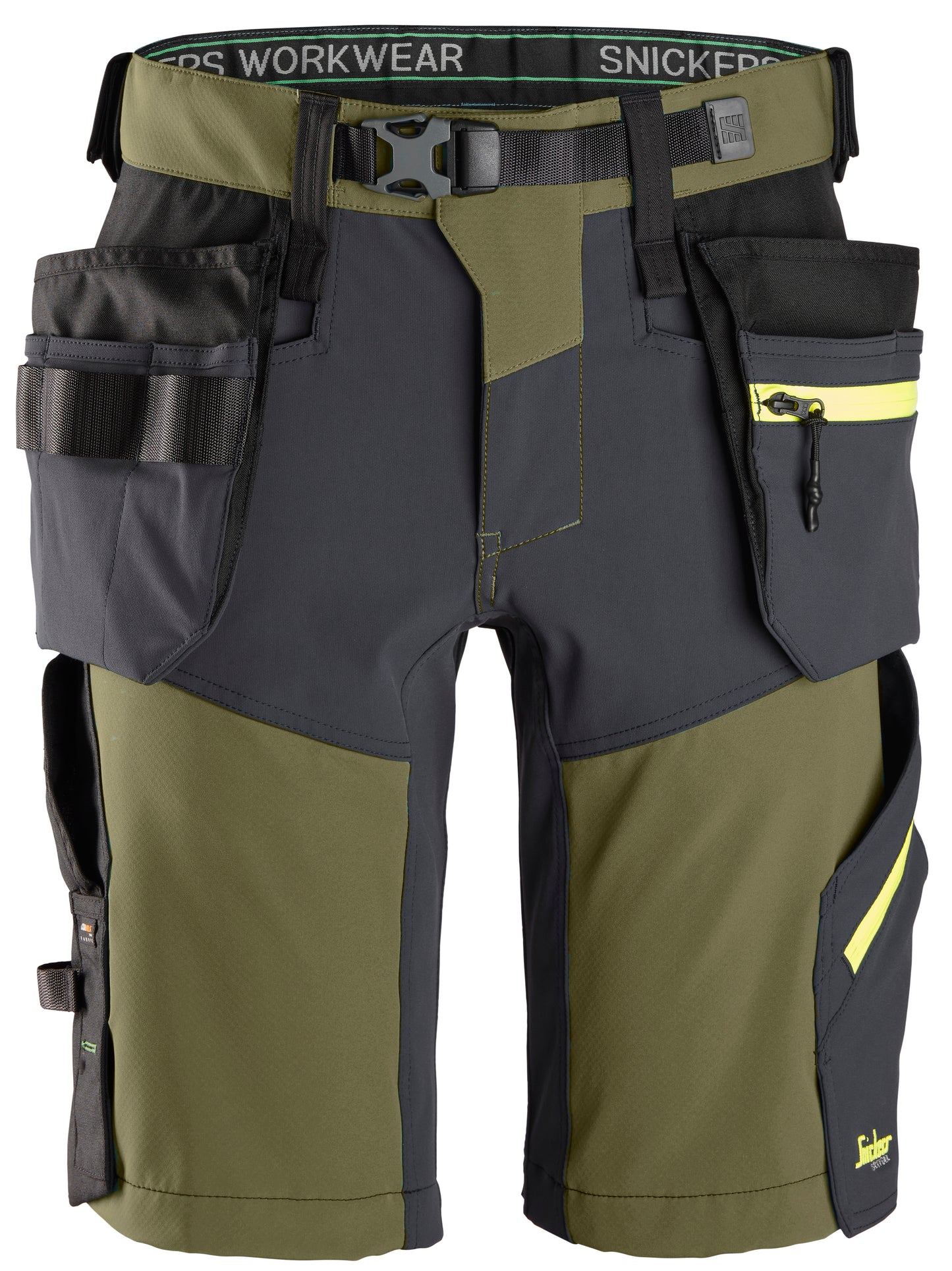 Snickers FlexiWork Softshell Stretch Korte Broek+ HP 6140