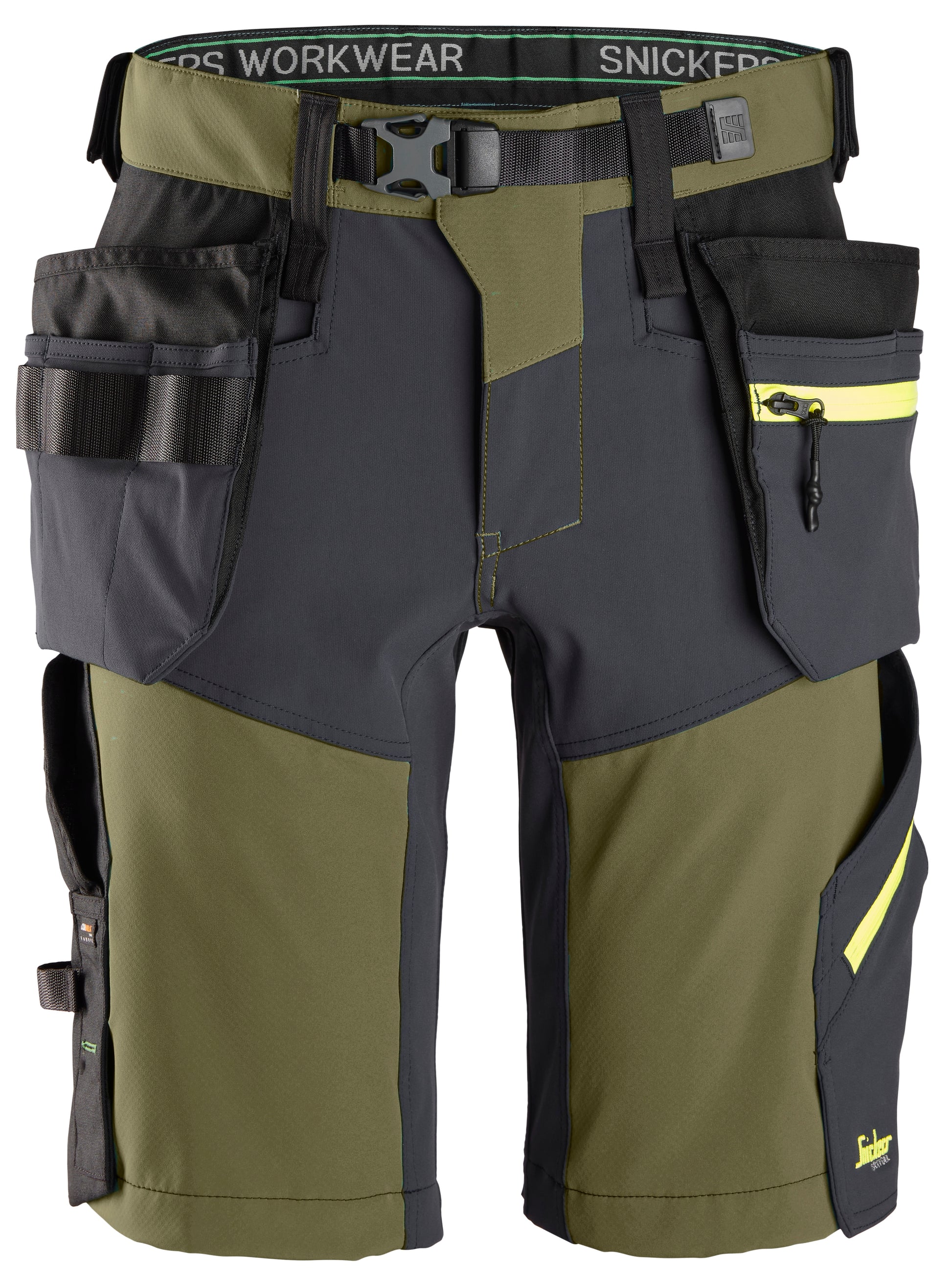 Snickers FlexiWork Softshell Stretch Korte Broek+ HP 6140