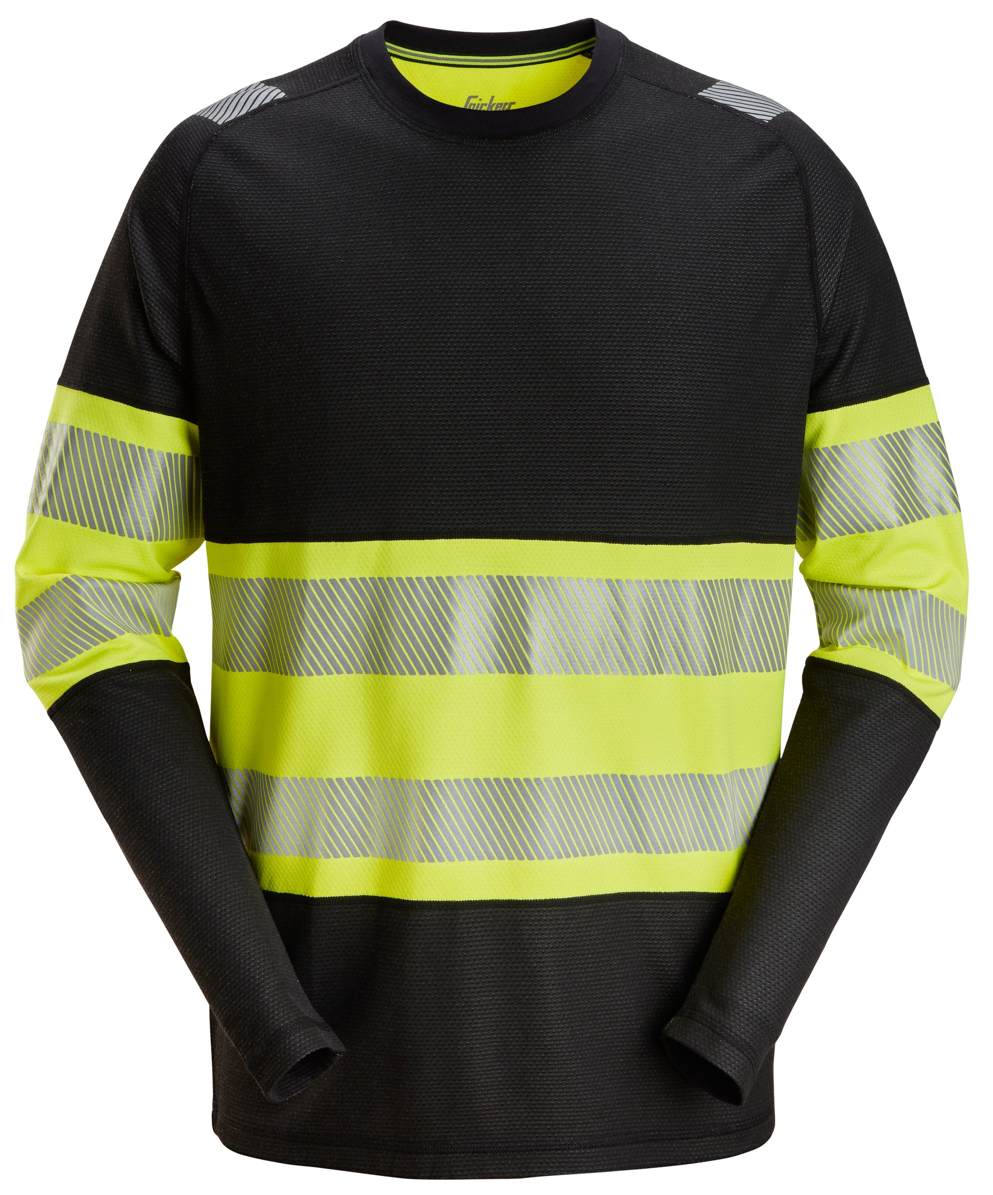 Snickers High-Vis KL1 T-shirt met Lange Mouwen 2430