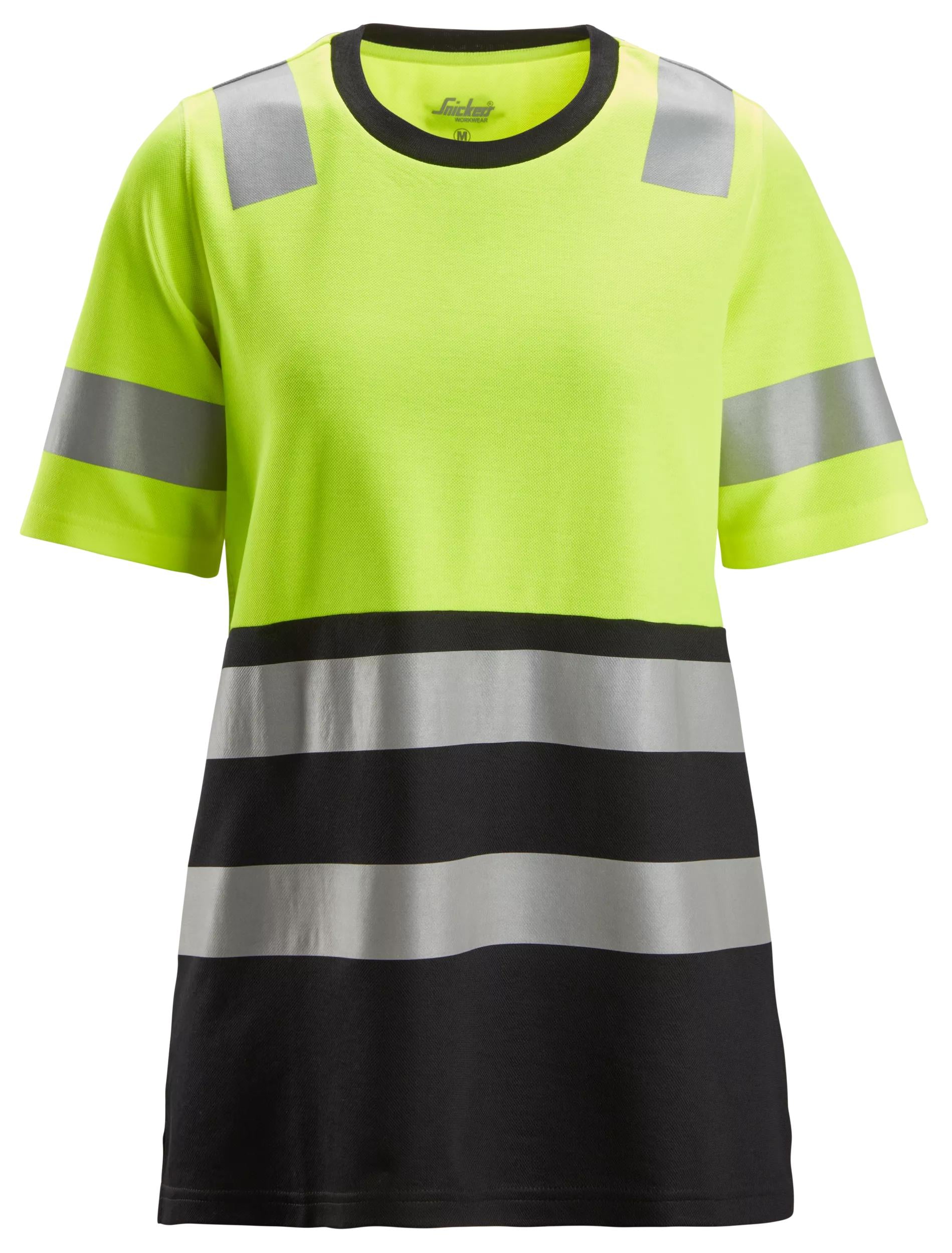 Snickers High-Vis Klasse 1 Dames T-Shirt 2573