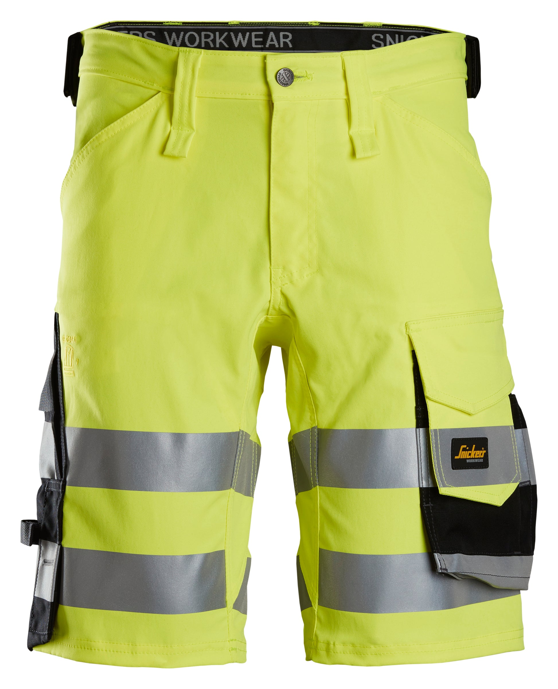 Snickers High-Vis KL1 Stretch Korte Werkbroek 6136