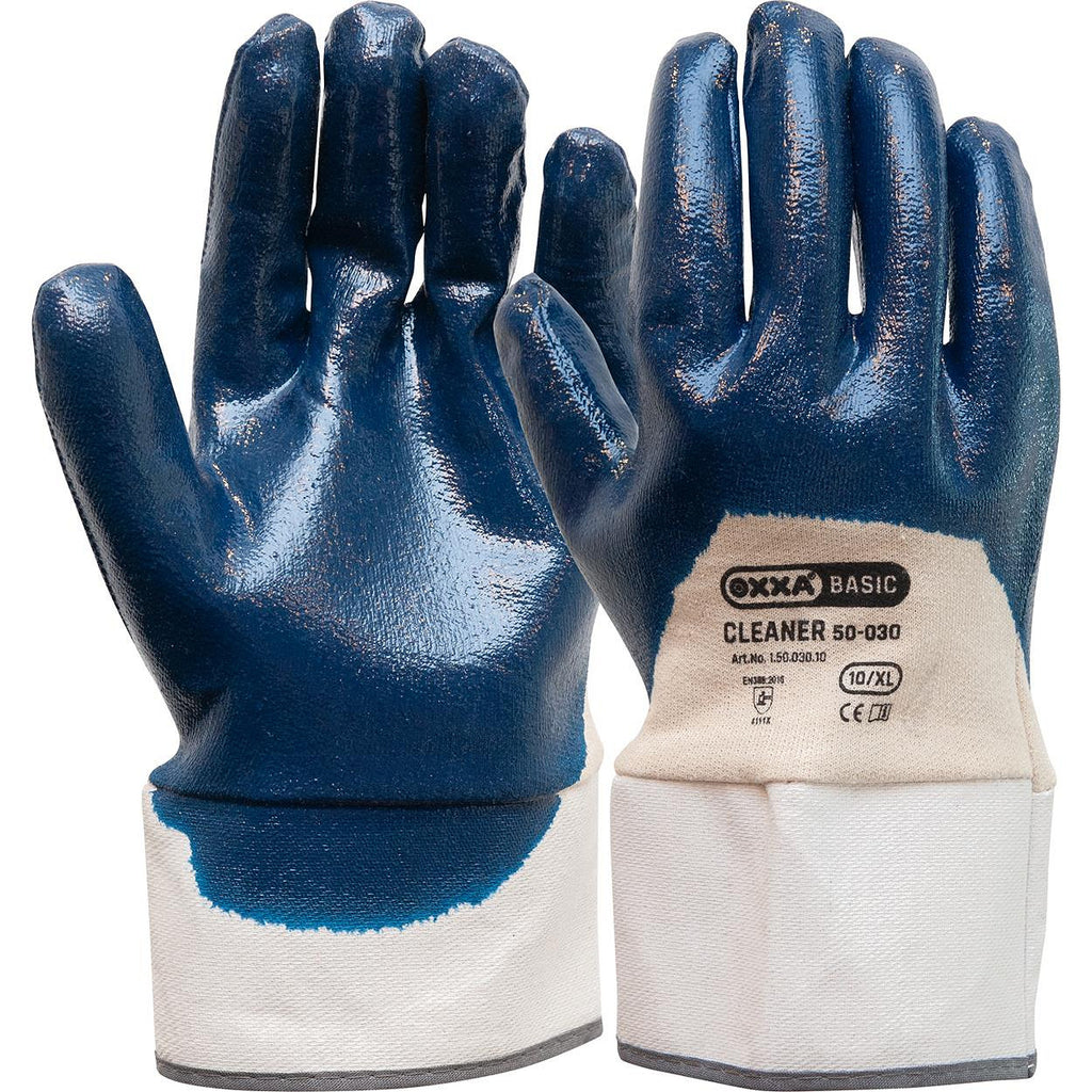 12 Paar OXXA Basic Cleaner 50-030 NBR handschoen