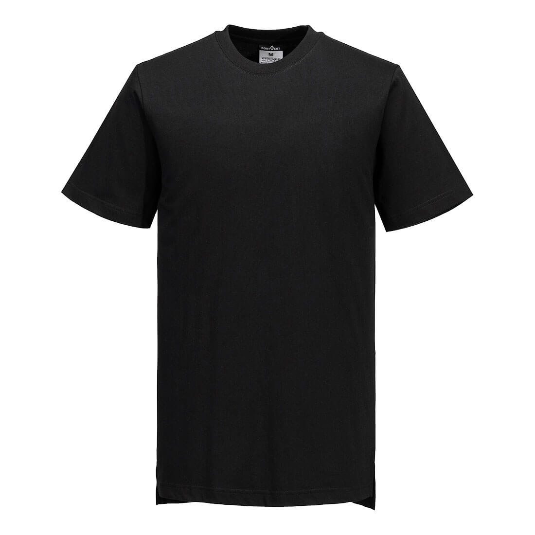 Portwest Chef Cotton MeshAir T-Shirt  (Zwart)
