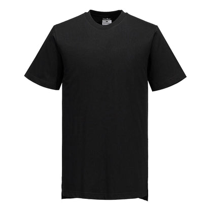 Portwest Chef Cotton MeshAir T-Shirt  (Zwart)