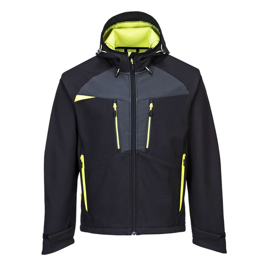Portwest DX4 Softshell Jacket Stretch  (Zwart)