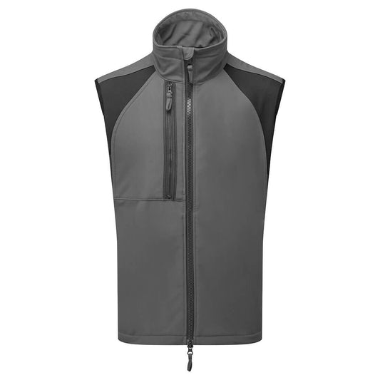 Portwest WX2 Eco Softshell Gilet  (Staalgrijs)