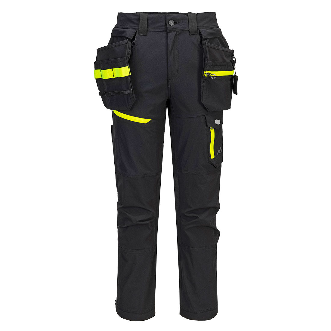 Portwest EV4 Lightweight Detachable Holster Werkbroek (Zwart)