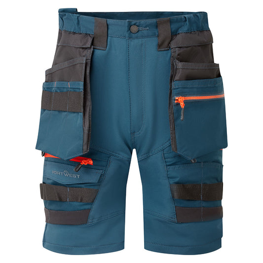 Portwest DX4 Holster Pocket Shorts  (Blauw)