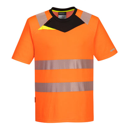 Portwest DX4 Hi-Vis T-Shirt S/S CL.2  (Oranje/Zwart)