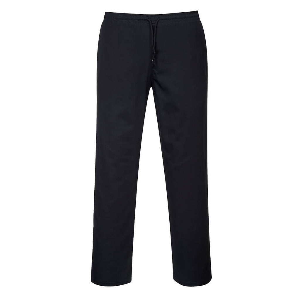 Portwest Drawstring Chef Trousers  (Zwart)