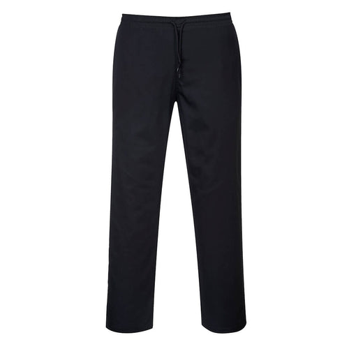 Portwest Drawstring Chef Trousers  (Zwart)