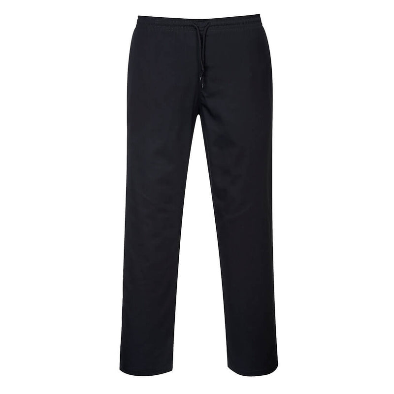Portwest Drawstring Chef Trousers  (Zwart)