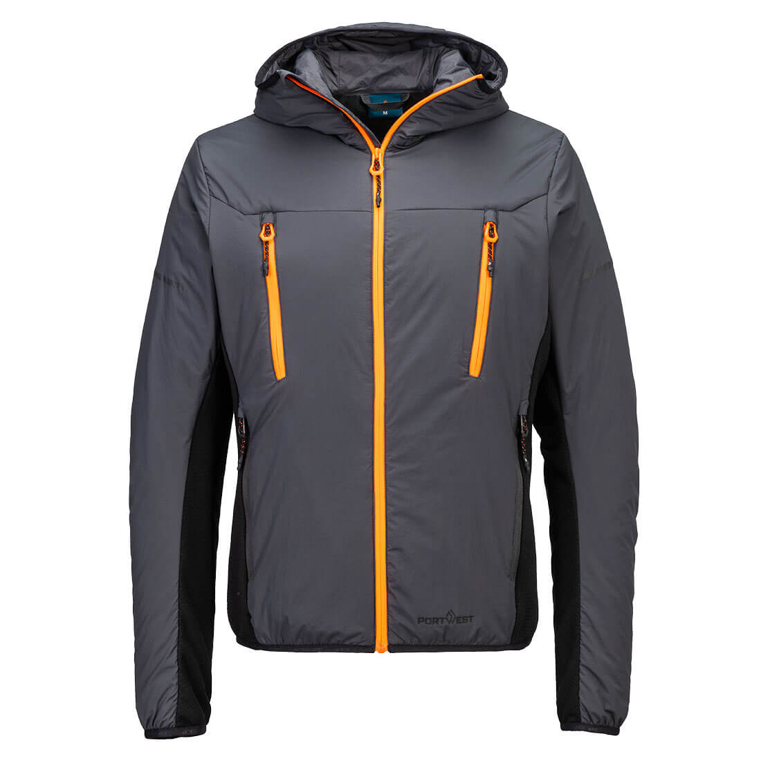 Portwest EV4 Insulated Hybrid Jacket  (Staalgrijs)