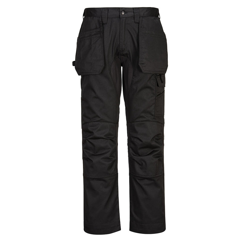 Portwest WX2 Stretch Holsterbroek  (Zwart)
