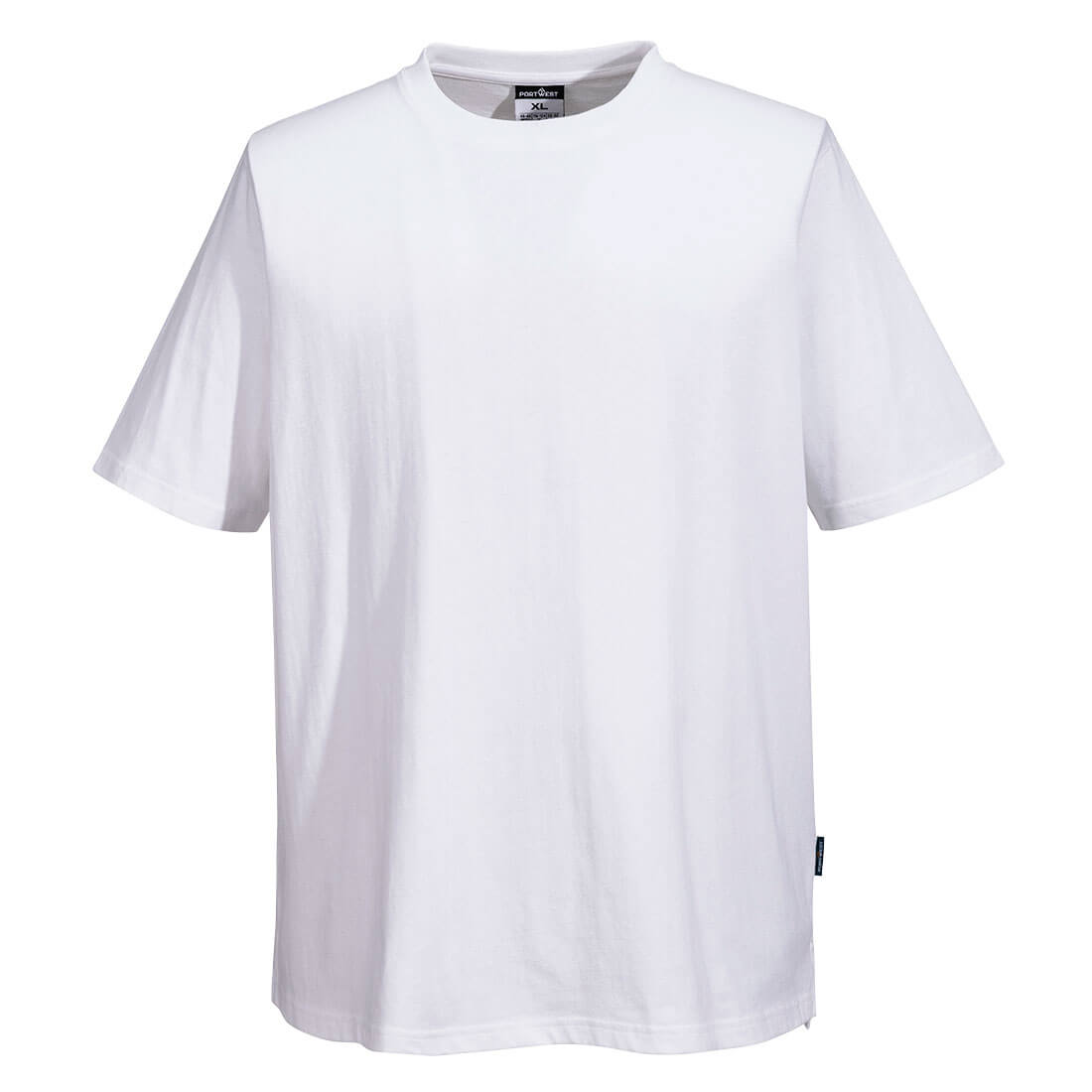 Portwest Chef Cotton MeshAir T-Shirt  (Wit)