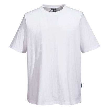 Portwest Chef Cotton MeshAir T-Shirt  (Wit)