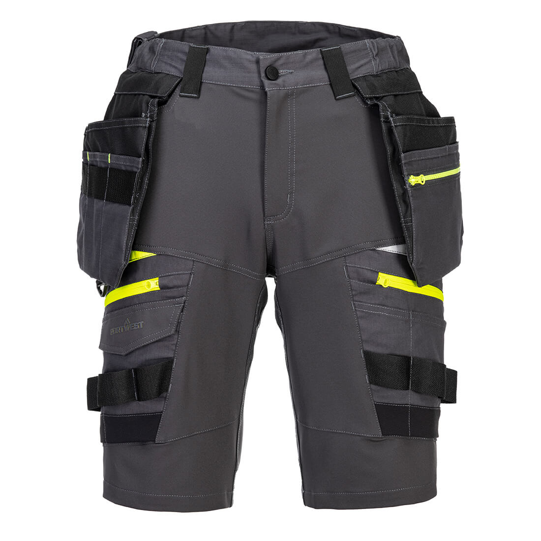 Portwest DX4 Holster Pocket Shorts  (Staalgrijs)