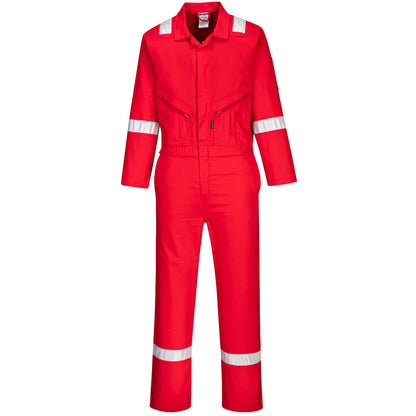 Portwest Iona Katoenen Tropenoverall  (Rood)