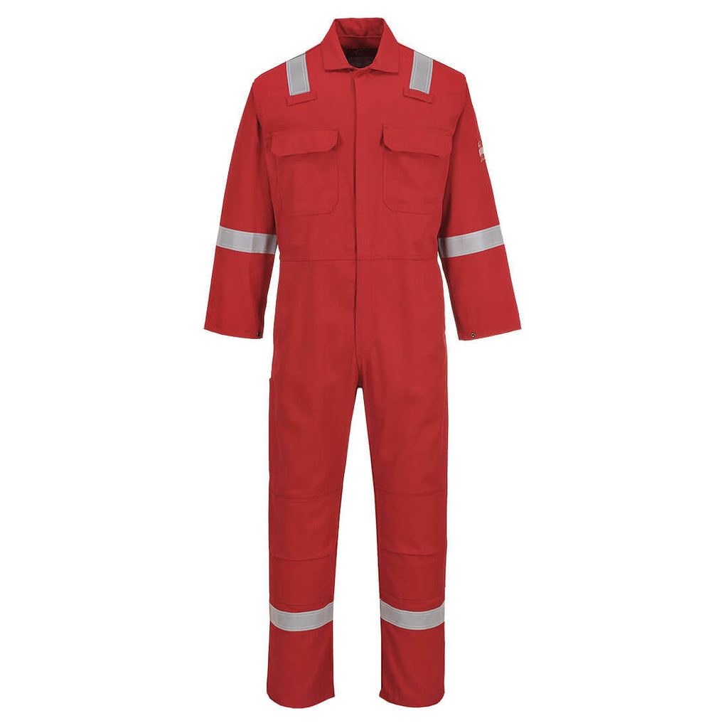 Portwest Bizweld Classic Multinorm Coverall  (Rood)