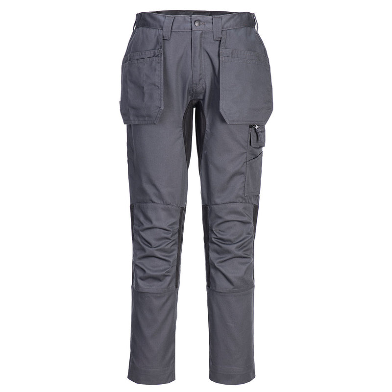 Portwest WX2 Stretch Holsterbroek  (Staalgrijs)