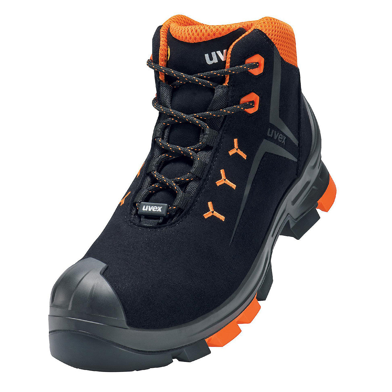 Uvex 2 6509/2 veiligheidsschoen S3 (Zwart/Oranje)
