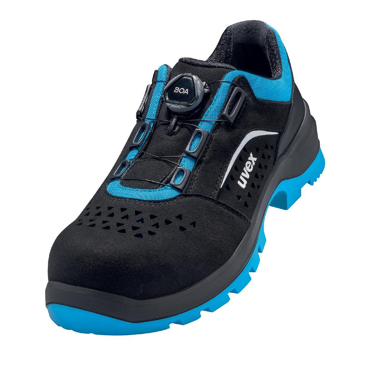 Uvex 2 xenova 9558 veiligheidsschoen S1P (Zwart/Blauw)