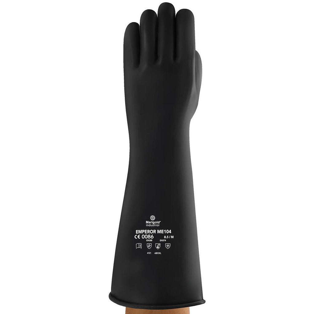 Ansell AlphaTec 87-104 handschoen (Zwart)